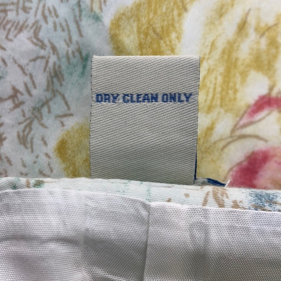 Odille Floral Pastel Pleated Fit and Flare Skirt - Picture 5 of 5